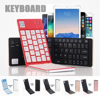 

Geyes Mini Bluetooth Keyboard Mobile Tablet Universal Collapsible Business Wireless Keyboard