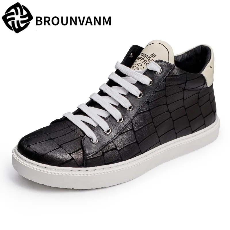 

The 2017 men shoes,men's leather shoes and high fashion all-match stone shoes casual shoes lace round tide
