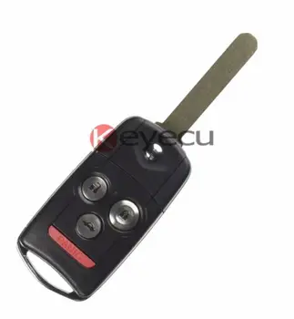 

KEYECUNew Replacement Remote Key Fob 4 Button for Acura TL 2009-2014 FCC ID:MLBHLIK-1T