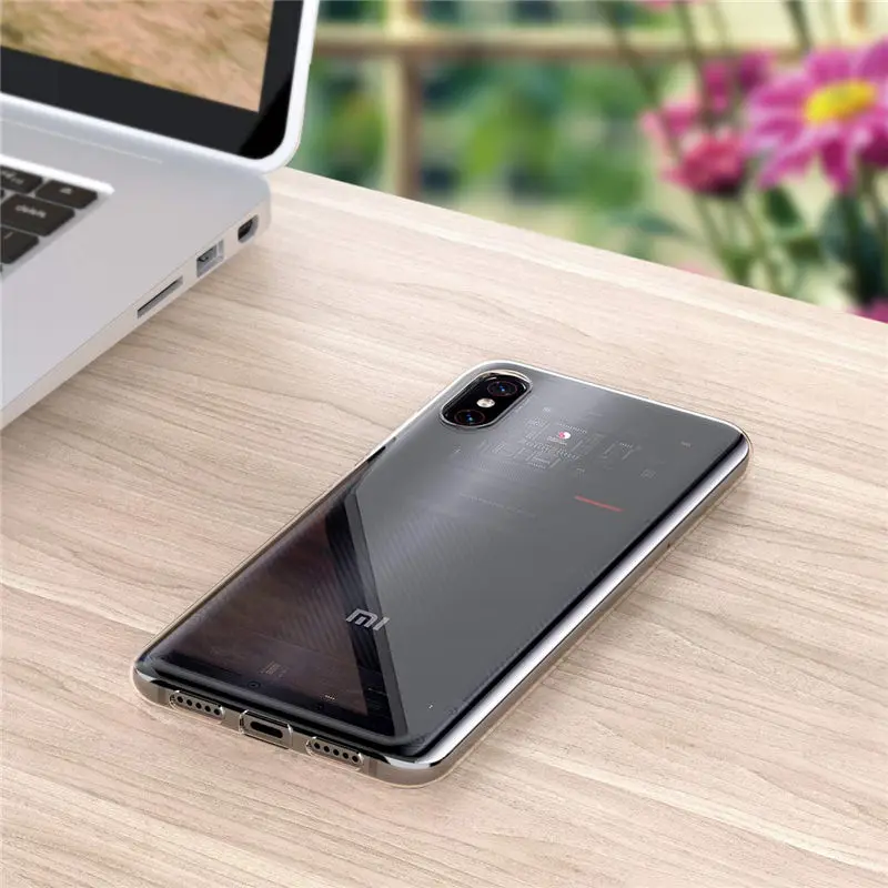 Для Xiaomi mi 8 Pro силиконовый прозрачный Футляр задняя крышка чехол для телефона для глобальной версии Xiaomi mi 8 Pro mi 8 mi 8 SE mi 8pro 6,21