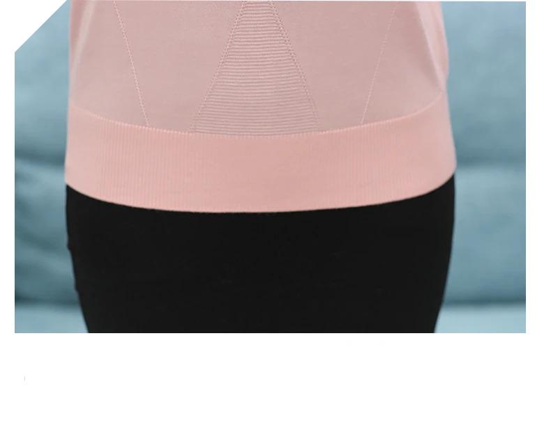 XJXKS женская одежда Новинка Modis удобная женская футболка размера плюс с коротким рукавом вязаная тонкая однотонная мягкая футболка Женские топы