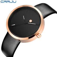New Brand CRRJU Lady font b Watch b font Analog font b Women b font Dress