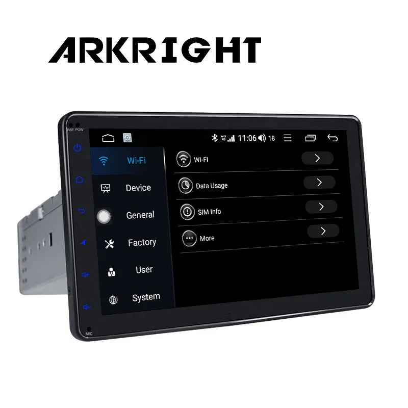 Flash Deal 8" 1din Android Car Radio support 4G SIM card Car Multimedia Player GPS/autoradio/car DVD player/ Hotspot sharing DSP Carplay 5