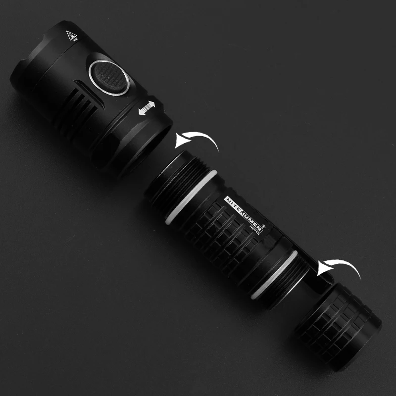 NITENUMEN NE01S XP L V5 1000LM перезаряжаемый EDC светодиодный фонарик 18650 Факел Лампа в