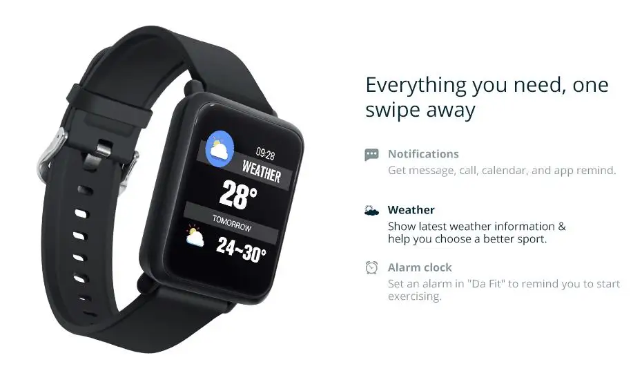 COLMI Smart Watch M28 IP68 Waterproof Bluetooth Heart Rate Blood Pressure Smartwatch for Xiao mi Android IOS Phone 9_11
