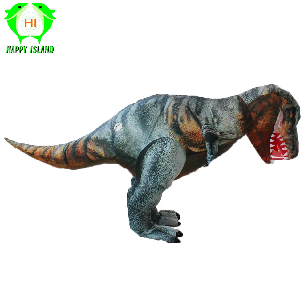 Гигантские надувные костюмы динозавра для взрослых костюм талисмана t rex на