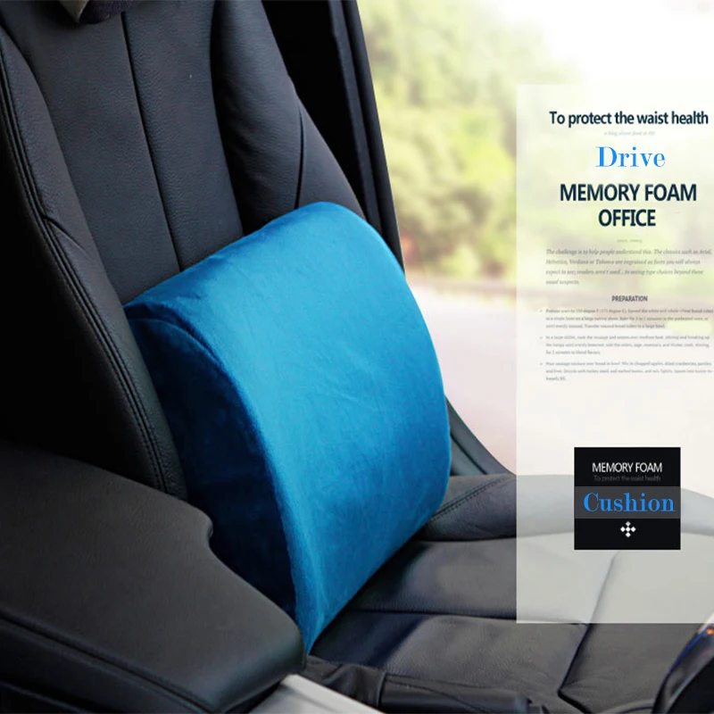 Slow Rebound Memory Foam Back Cushions For Office Chairs Car Seat Back