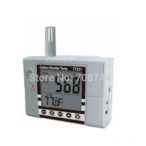 AZ-77231 Крытый индикатор качества воздуха настенный CO2 измеритель температуры газа анализатор