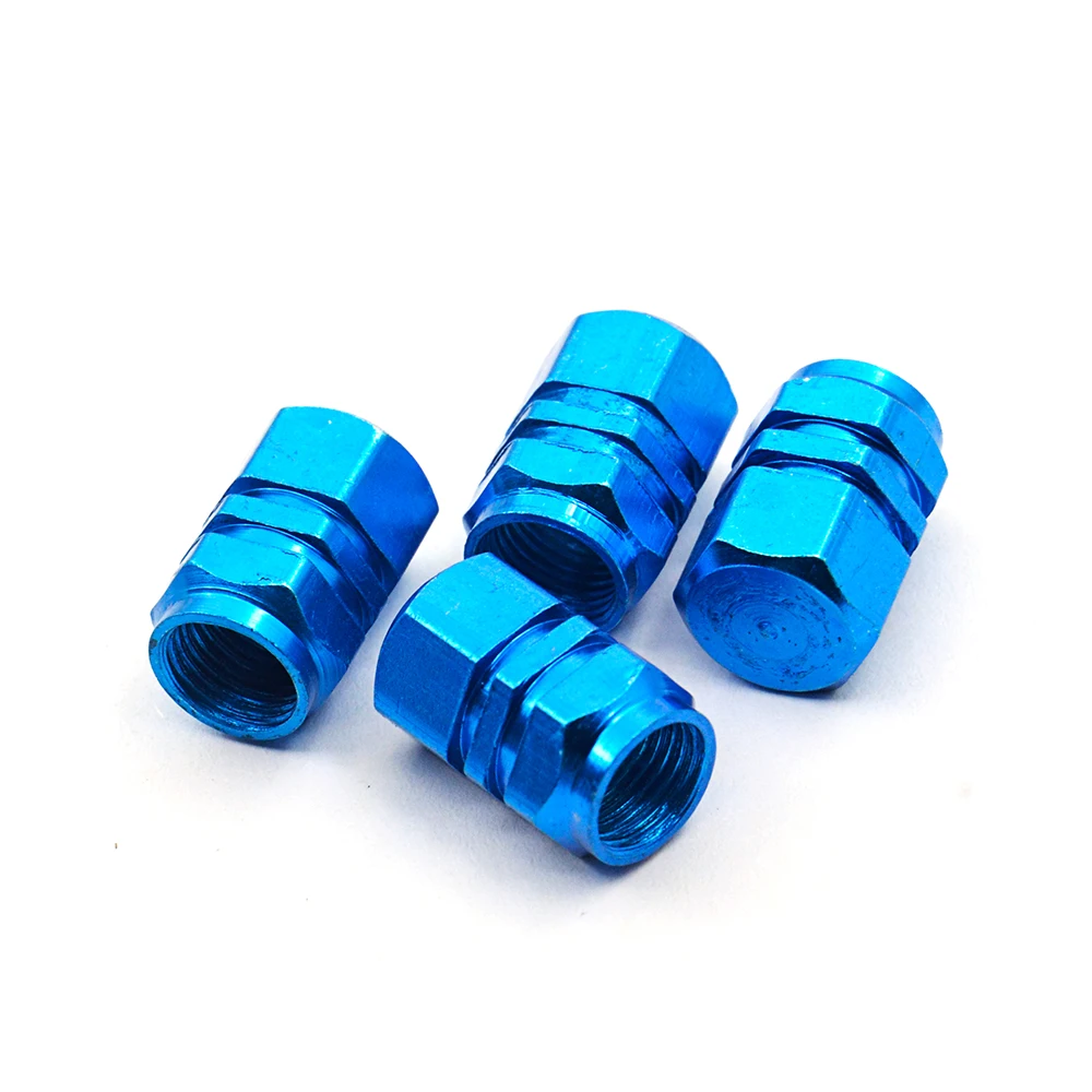 

Car Accessories New 4pcs/pack Theftproof Aluminum Car Wheel Tires Valves Tyre Stem Air Caps Airtight Cover hot selling