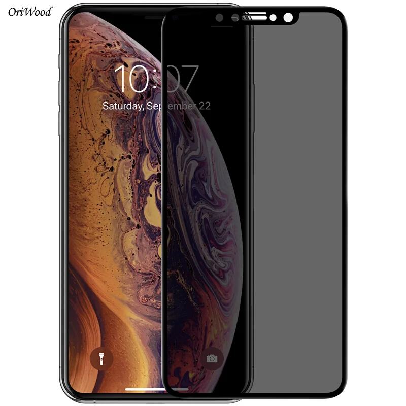 Оригинальное закаленное стекло для Apple iPhone XS Max XR защита экрана с защитой от