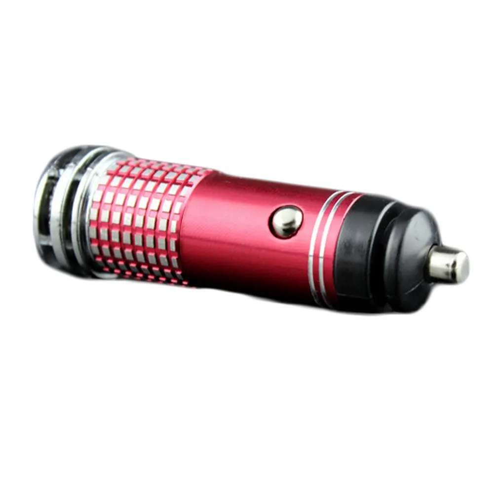 

Universal Car Formaldehyde Anion Oxygen Bar Ionizer Air Purifier Blue Light Cleaner Fresher Car Styling