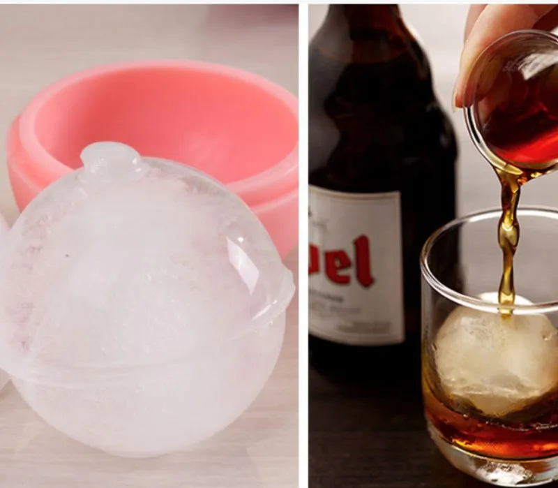 6 см шариковые формы для льда DIY домашний бар вечерние формы для коктейлей Сферический круглый шар производители кубиков льда кухонные формы для мороженого