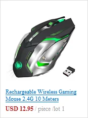 V1 3200 dpi USB кабель RGB светодиодный мышь лазерная проводная мышь ударная мышь 6 кнопок Высокая точность ПК мышь плеер