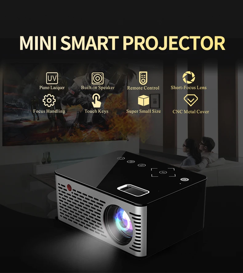 Salange T200 mini projector (1)