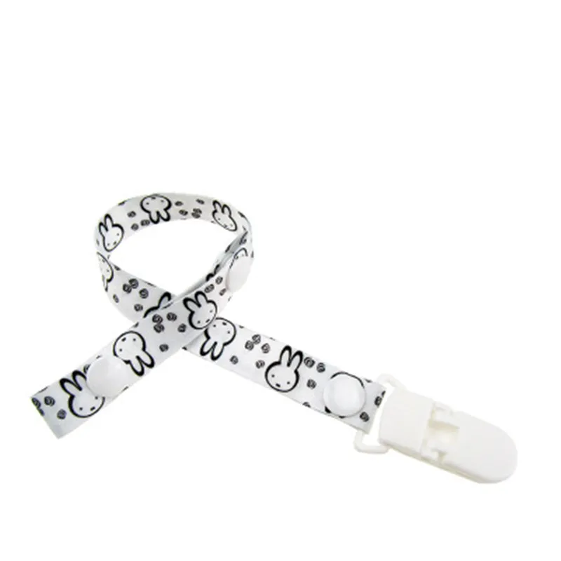 ideacherry 1Pc Baby Pacifier Chain Clip Holder 23 Styles Nursing Teethers Dummy Soother Nipples Polyester Anti-lost Leash Straps