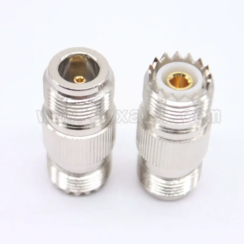 

RF coaxial coax adapter UHF to N connector PL259 SO239 UHF female to N female Jack fast ship