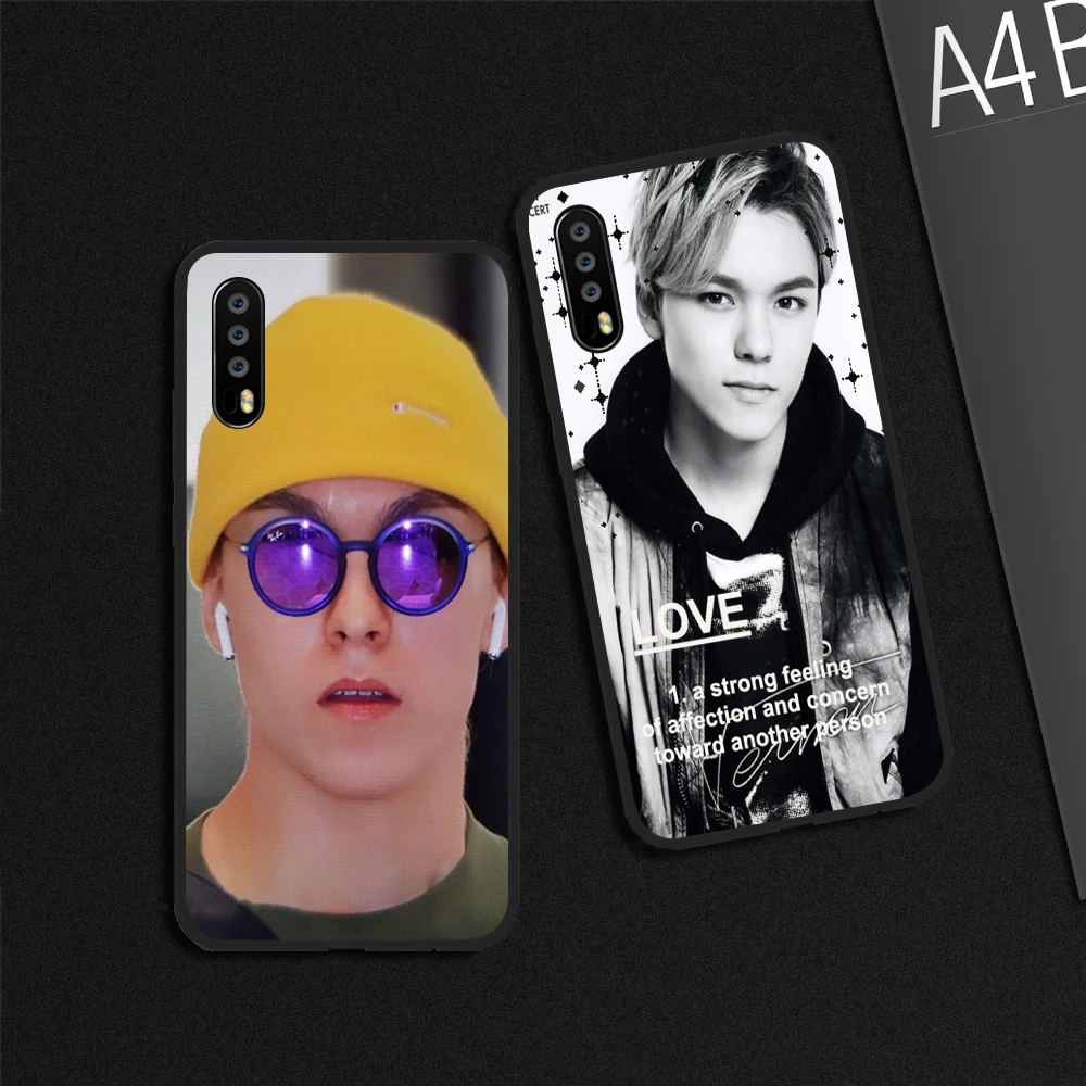 Чехол Seventeen Hansol Vernon Chwe для huawei p8 p9 p10 lite p20 pro mate 10 lite Vernon phone чехол s для huawei p20