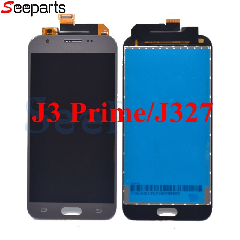 

For Samsung Galaxy J3 Prime Display J3 Emerge 2017 J327 Display Touch Screen Assembly Replacement For 5.0" SAMSUNG J3 Prime LCD