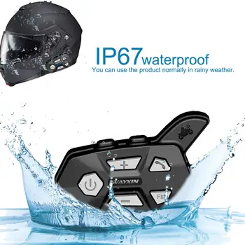 

Helmet Headsets Bluetooth 2 Riders Intercom for Motorcycle R5 Motorcycle FM Bt Wireless Intercomunicador Interphone Mp3