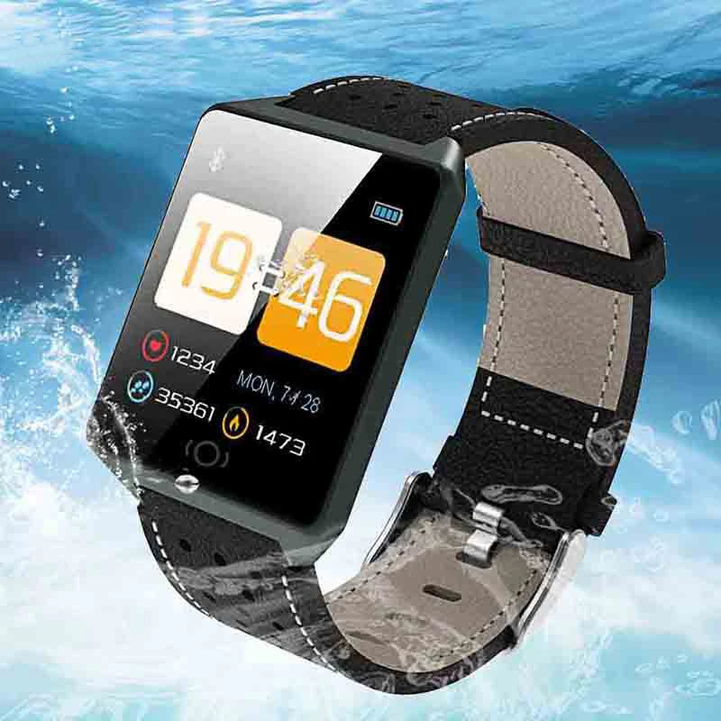 New Waterproof Smart Watch Men Sports Quartz Watch Woman Brand Electronic Clock Smart Connection Mobile Phone Monitoring Health
