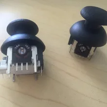 2 шт потенциометр B10K с кнопкой подтверждения джойстик рокер/3D RC Вертолет Дистанционное управление потенциометр джойстик