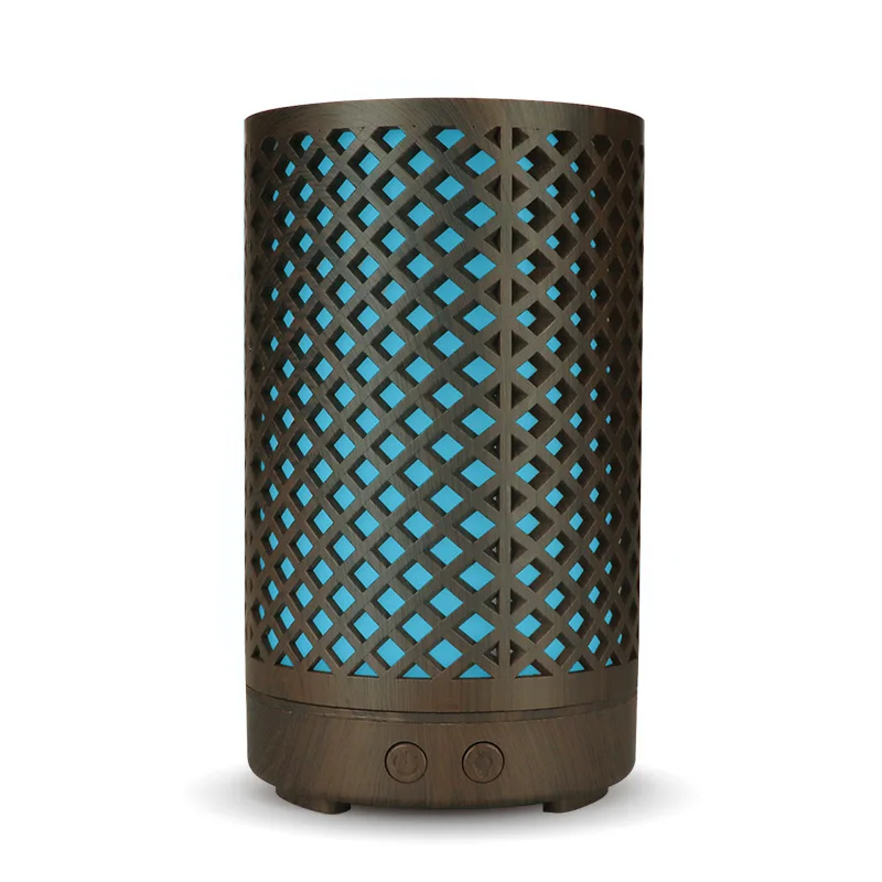 Günstig 100ML Bambus Luftbefeuchter Ätherisches Öl Diffusor Aroma Lampe Aromatherapie Elektrische Aroma Diffuser Nebel Maker