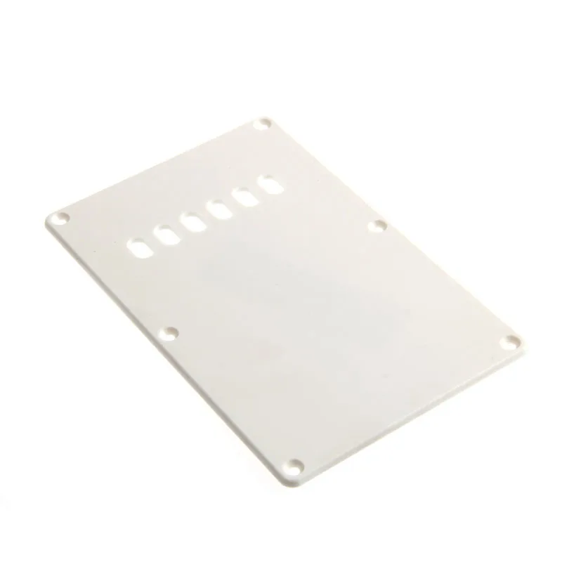 Белая задняя панель Tremolo верхняя крышка тремоло системы для Stratocaster Strat Parts Новая