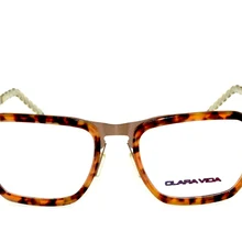 Продвижение Gafas Clara Vida дизайнер нержавеющая сталь и леопард большие магические очки оправа для женщин фотохромные