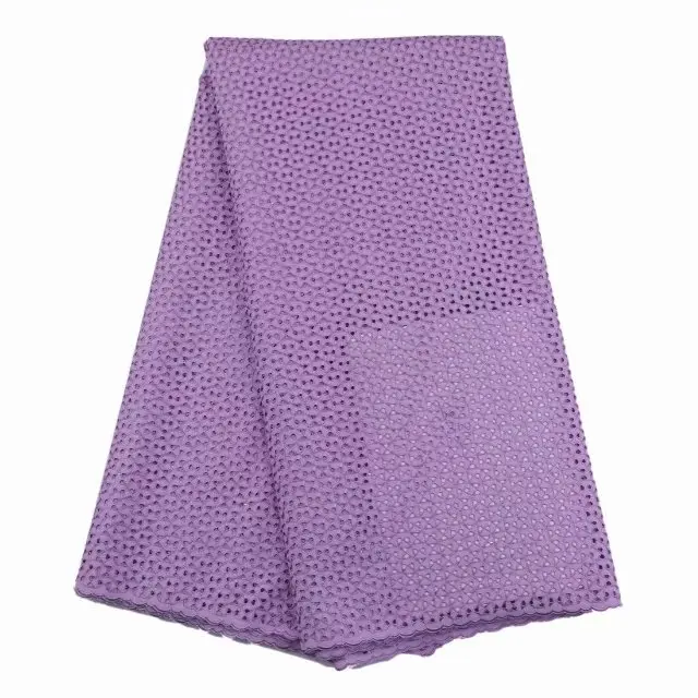 

Soft Swiss Polish Lace Fabric For Men Embroidered Eyelet Polish Voile Lace Material High Quality African Lace Fabric