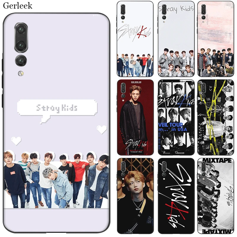 

Gerleek Cell Phone Case Tpu For Honor 7A Pro 7C 8 8X 8C 9 Note 10 Lite Cover Stray Kids KPop Shell
