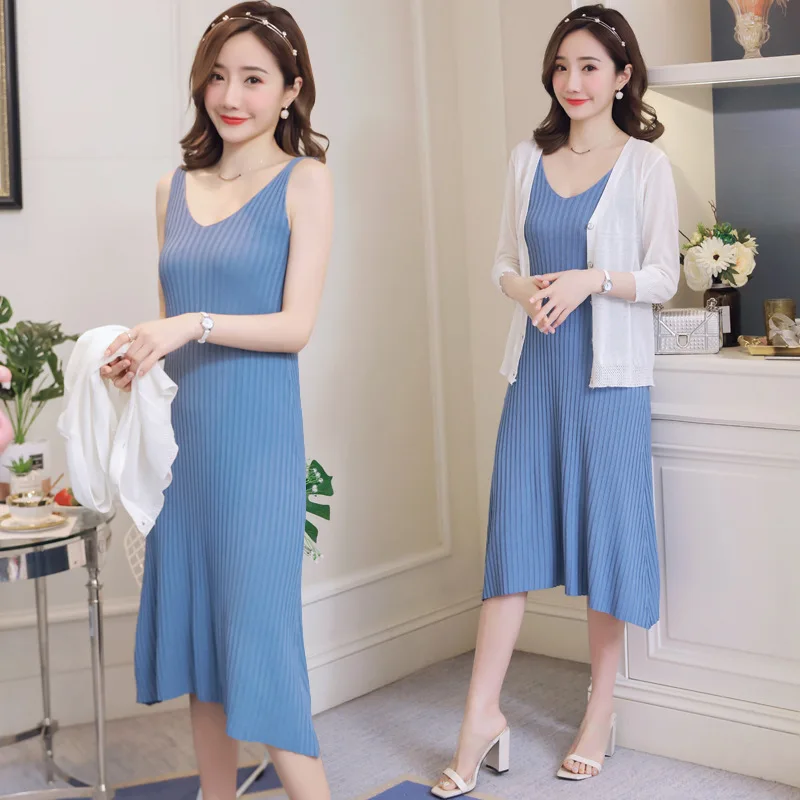 maternity dress with cardigan