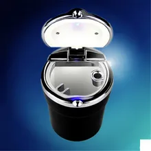 Авто-Стайлинг пепельница для сигарет с светодиодный чехол для hyundai ix35 iX45 iX25 i20 i30 Sonata верна Солярис Elantra Accent