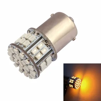 

Lampada Automotiva 1156 / P21w Com 50 Leds Amarelo P/ Pisca Ambar