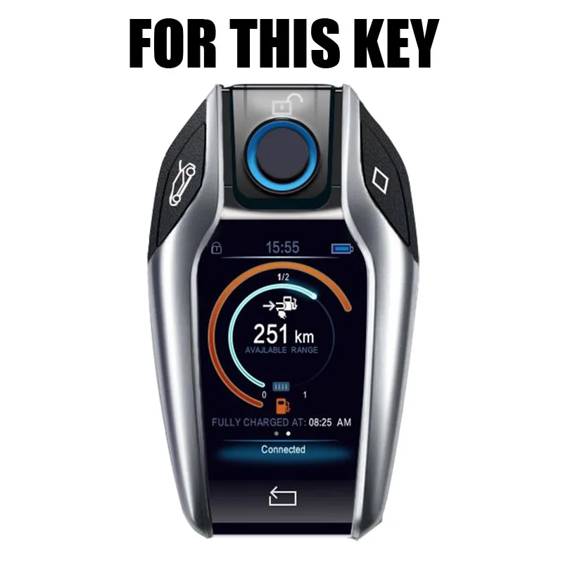 Для BMW 7 серии G11 G12 740li 750li силиконовый чехол для ключа дистанционного управления Fob экран оболочка обложка кожа держатель