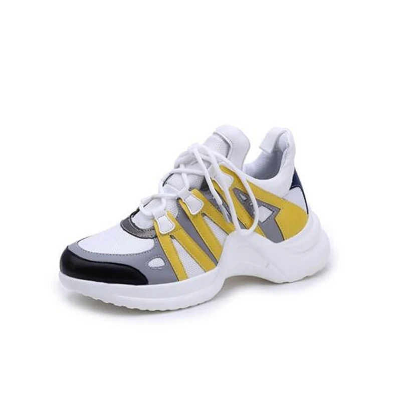 

New Fashion Zapatillas Casual Women Sneakers Outdoor Zapatos Mujer Tenis Feminino Dad Shoes Leisure Female Triple S Footwear