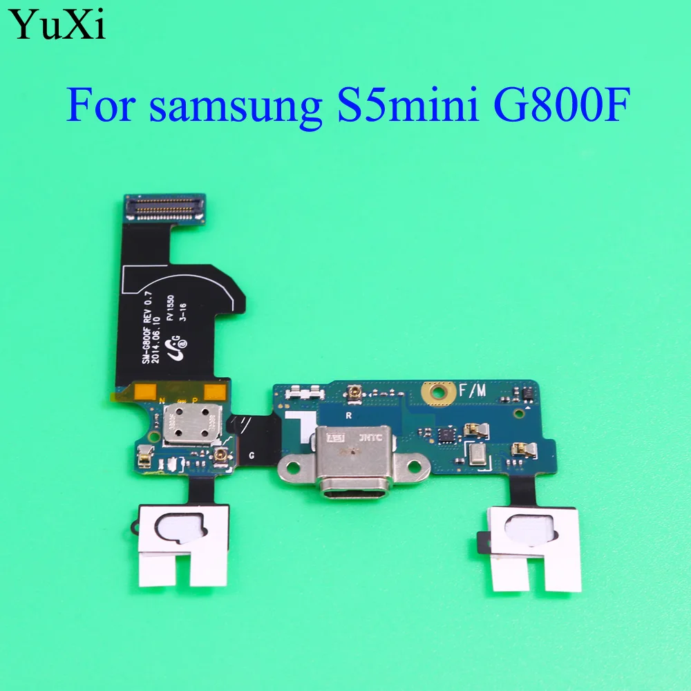 USB порт для зарядки YuXi док разъем гибкий кабель Samsung Galaxy S5 Mini G800F|Шлейфы мобильных
