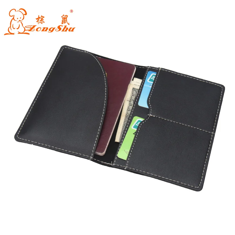 Multi passport holder leather