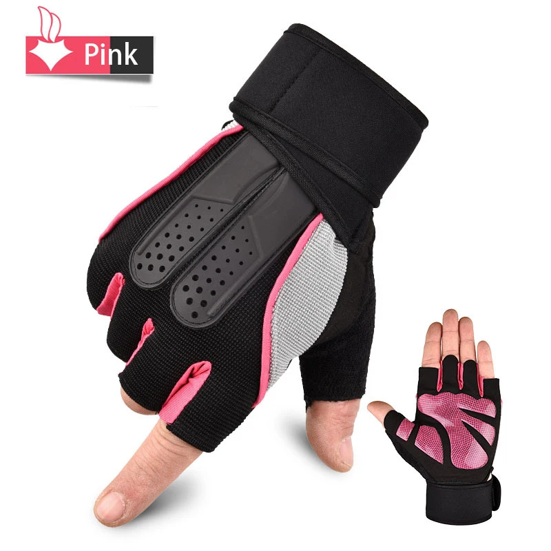 Gym Gloves Heavyweight Sports Exercise Weight Lifting Gloves Body Building Training Sport Fitness Gloves for Fiting Cycling