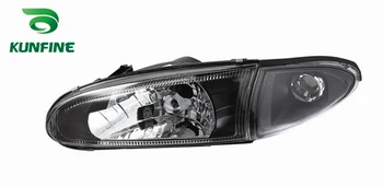 

Pair of Car Headlight Assembly For PROTON WIRA Tuning Headlight Lamp parts with Bi-xenon Project Lens