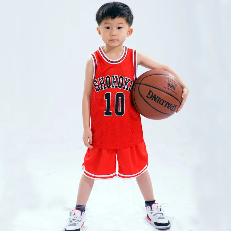 Free Shipping Customize Child Dunk Shohoku NO.10 Basketball Jersey and