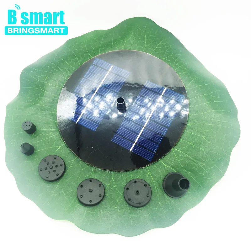 Bringsmart 160FHY28 200л/ч 90 см 8 в Круглый водяной насос форме листа лотоса мини DC