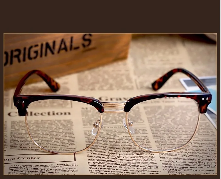half frame glasses frame (5)