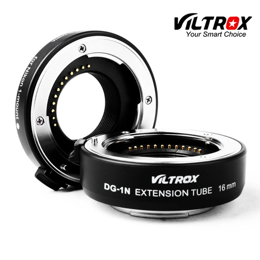Viltrox DG 1N Auto Focus Macro Extension Tube Lens Adapter 10mm+16mm