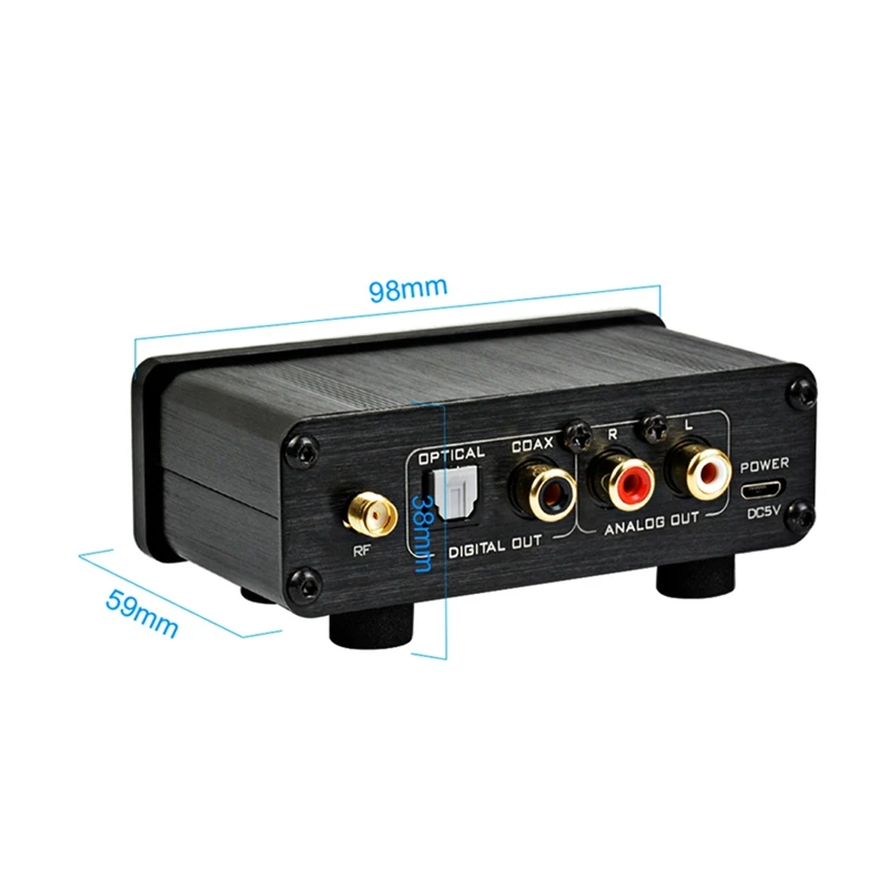 Bts1 Csr8670 4 0 без потерь Bluetooth приемник Apt X беспроводной аудио Поддержка волокна