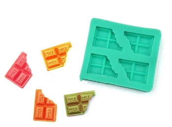 

Free shipping MILK trapezoidal Modelling fondant silicon mold chocolate cake decoration silicone mold silicone mold