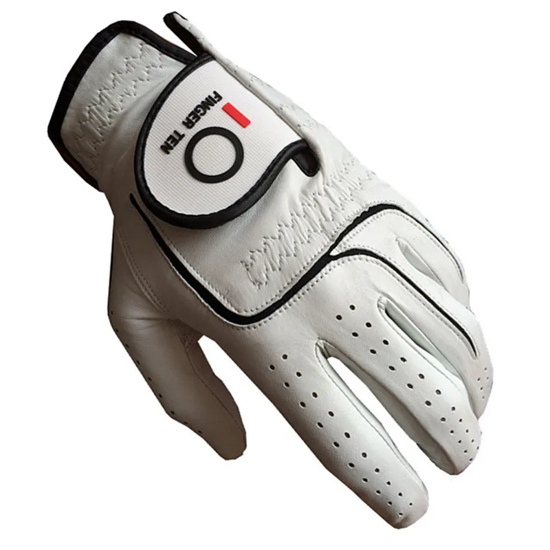 Мужские перчатки для гольфа все Cabretta кожа сцепление значение 3 пакет Lh Rh Удобный прочный подходит маленький средний мл большой XL XXL 2XL палец десять