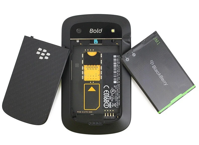 Разблокированный Blackberry 9900 WCDMA 3g QWERTY клавиатура 8 Гб ПЗУ 5MP Bluetooth wifi отремонтированный смартфон