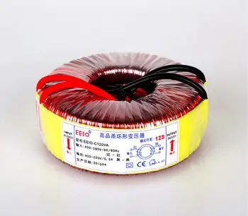 

220V tranformer 120VA oroidal transformer copper custom transformer 380V input 220V 0.54A power transformer
