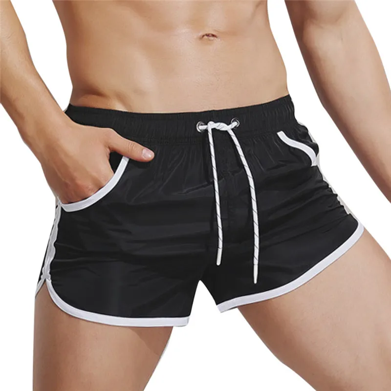 

2019 Summer New Fashion Men's Short Pants Casual Patchwork Beach Surfing Sports Loose Short Pants z0407