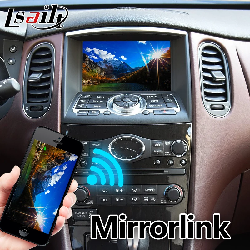 Lsailt Android gps навигационная система коробка для Infiniti QX50/EX35 EX37 2012- с QX60 QX70 QX80 и т. д. youtube waze yandex